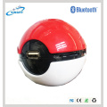 Vente chaude Pokeball Pokemon Go USB Lecture haut-parleur sans fil Bluetooth